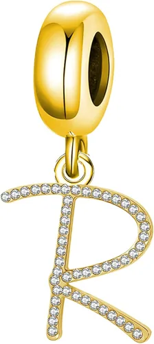 Vista 2 de Abalorio con nombre persoanlizado para pulsera con piedra natal sintética del mes con nombre personalizado, letra inicial, número, fecha, placa