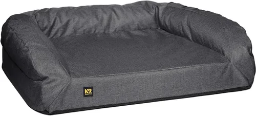 Vista 12 de K9 Ballistics Cama ortopédica resistente para perros con cojín pequeño, lavable, duradera y resistente al agua, hecha para perros de juguete y Negro