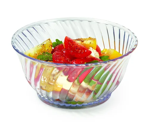 Vista 6 de G.E.T. DD-50-BK - Plato de postre para helado de tulipanes de plástico, 5 onzas, color negro (juego de 12)