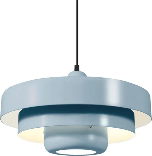 Vista 10 de Lámpara colgante industrial de 13.8 pulgadas, 2 paquetes, lámpara colgante de metal vintage para isla de cocina, lámpara colgante moderna
