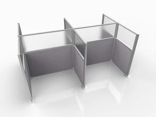 Vista 26 de Versare Kit de cubículo de panel de silencio Paredes de división de estación de trabajo Paredes de cubículo de amortiguación de sonido