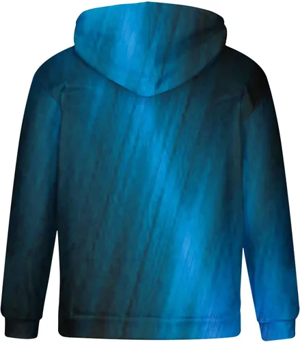 Vista 4 de Shiyingl Gradient Printed Pullover for Men Classic Fit Comfy Hoodies Shirts Lightweight Workout Long Sleeve Sweatshirt Tops