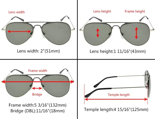 Vista 4 de Eyekepper Gafas de sol piloto para niños de 3 a 10 años