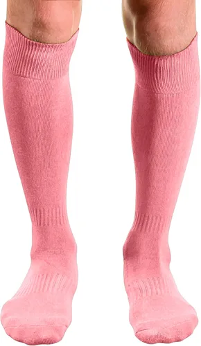 Vista 19 de COUVER Calcetines deportivos de béisbol de sóftbol de algodón acolchados hasta la rodilla, 1 par