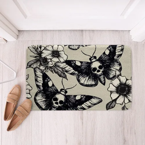 Vista 14 de Tapete de baño de mármol azul, para mujeres y niñas, decoración de arte abstracto, lavable a máquina, tapete de baño para baño, dormitorio, bañera