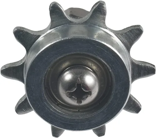 Vista 8 de Nuevo modelo Kit de tensor de cadena cargado por resorte para 49cc 50cc 66cc 80cc 2 tiempos motor de gas motorizado bicicleta plata con rueda