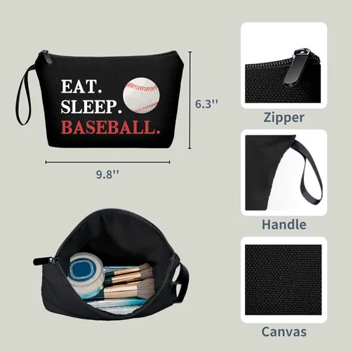 Vista 2 de Bolsa de béisbol para mamá - Bolsa, bolsas de aperitivos, bolsas de regalo para mujer