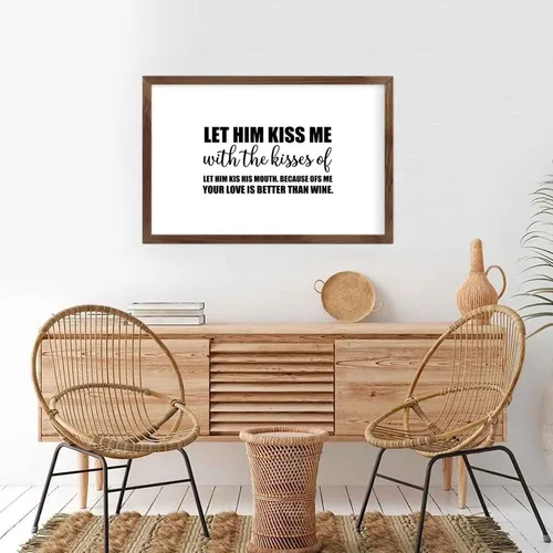 Vista 6 de Letrero decorativo con marco de madera de 8 x 12 pulgadas, rústico de madera para dormitorio, placa de arte de pared, decoración del hogar
