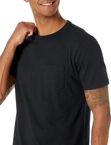 Vista 4 de Tienda Essentials Mens Slim-Fit Short-Sleeve Crewneck T-Shirt Pack of 2