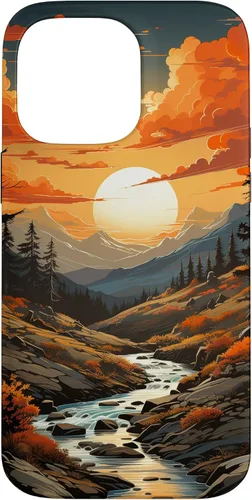 Vista 21 de Great Smoky Mountains - Mountain Scene Mountain Theme Nature Case for iPhone 17