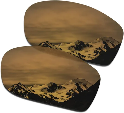 Vista 5 de SmartVLT Juego de 5 lentes de repuesto para hombre Oakley Fives Squared Sunglass Combo Pack S02