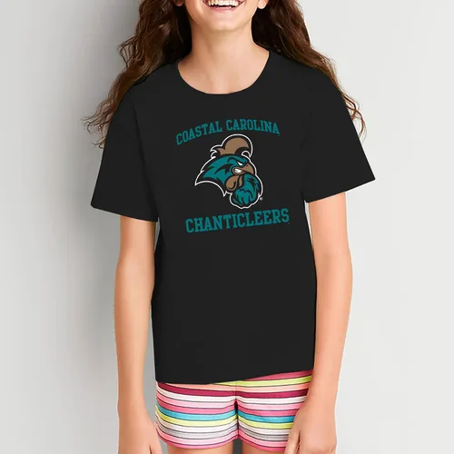Vista 611 de NCAA Arch Logo, camiseta juvenil color del equipo, universidad - universidad