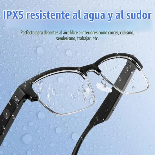 Vista 7 de Lentes inteligentes para mujeres y hombres, audio Bluetooth de oreja abierta