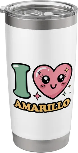 Vista 8 de I love Amarillo Stainless Steel Insulated Tumbler