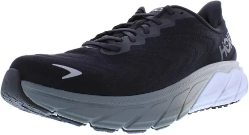Vista 3 de Hoka One One Gaviota 4, zapatillas de running para hombre Negro blanco
