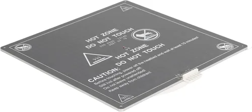 Vista 9 de Placa de cama caliente Impresora 3D de aluminio Reemplazo de estera calentada 12 V 120 W para A8 A6 con alambre Impresora 3D Placa de cama caliente