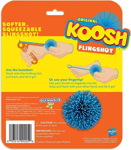 Vista 3 de Koosh Flingshot - Bola especial de Koosh hecha solo para lanzar. - Fácil de atrapar, difícil de dejar - A partir de 6 años
