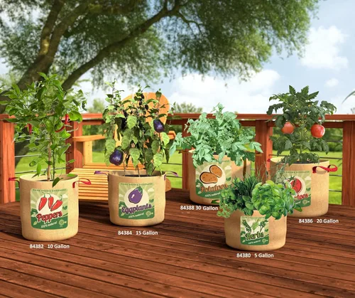 Vista 3 de PANACEA PRODUCTOS 84386 Grow Bag tomates, 20 galones