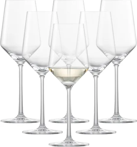 Vista 8 de ZWIESEL GLAS Juego de copas de vino tinto Burdeos pura (juego de 2), copas de Burdeos para vino tinto, copas de cristal Tritan aptas