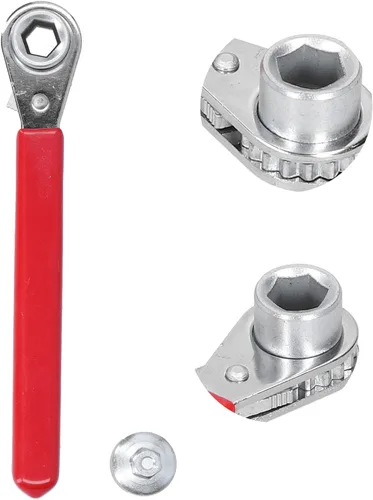 Vista 4 de 01 Llave de trinquete, terminal de batería, llave de trinquete no conductora, mango de vinilo grueso, llave de trinquete de terminal de batería
