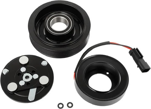 Vista 53 de cciyu Embrague del compresor de aire acondicionado 1993-1997 para Ford E-350 Econoline 7.3L 1993-1997 para Ford E-350 Econoline Club Wagon 7.3L