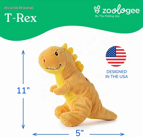 Vista 6 de The Petting Zoo Baby T-Rex - Peluche de peluche, regalos para niños, 11