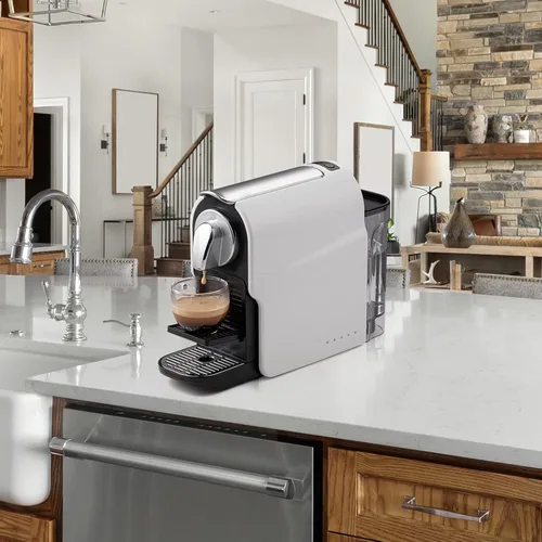 Vista 6 de beanglass - Máquina de cápsulas de espresso para el hogar, cafetera de cápsulas para cápsulas originales NS, bomba de alta presión de 20 bares