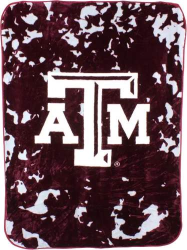 Vista 15 de College Covers Everything Comfy Arkansas Razorbacks Manta de Tiro Raschel Suave, Cálida y Enorme, 86" x 63