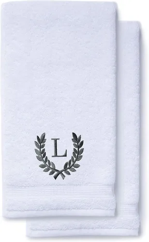 Vista 150 de Toallas de mano decorativas y con monograma para baño, cocina, maquillaje Regalo personalizado para boda-nupcial Toalla turca de lujo