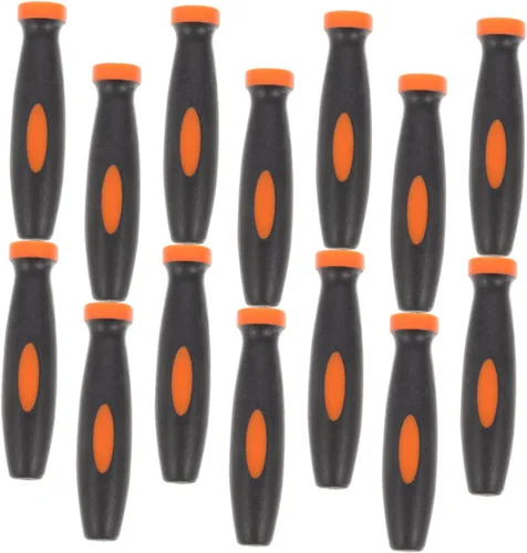 Vista 7 de Housoutil 4sets 0.157 in File Handle Reemplazo de goma Grip para herramienta de mano Herramienta de corte Mango 15 unids*4