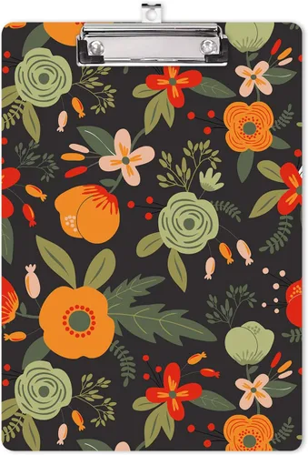 Vista 8 de Hongri - Portapapeles de cartón, madera, tamaño carta con diseño moderno, personalizado, tamaño A4 de 9 x 12.5 pulgadas, material de oficina