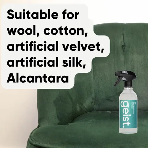 Vista 2 de Geist. Protector en aerosol para tela, tapicería y alfombras, para tapicería, alfombras, muebles, asientos de automóvil, zapatos y ropa, a prueba