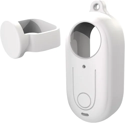 Vista 8 de Funda protectora de silicona con tapa de lente para cámara de acción Insta360 GO 3, cubierta protectora completa a prueba de arañazos, accesorios