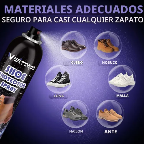 Vista 6 de WITOROR Shoe Protector Spray Waterproof, 13.5OZ Water & Stain Repellent