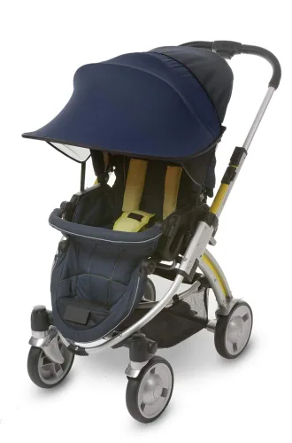 Vista 6 de Manito parasol para carriolas y asientos de auto (7 colores disponibles), Negro
