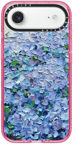 Vista 120 de CASETiFY Impact iPhone Air Case [Delgada/Compatible con Magsafe / 8.2 ft. Protección contra Caídas de Grado Militar 4X] - Lazos - Rosa Arcos