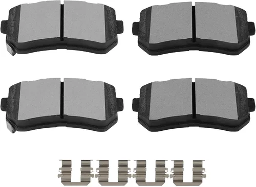 Vista 20 de SCITOO Juego de pastillas de freno semimetálicas delanteras D412 para Chevrolet Camaro 1988-1991, Chevrolet Corvette 1988-1996, Pontiac Firebird