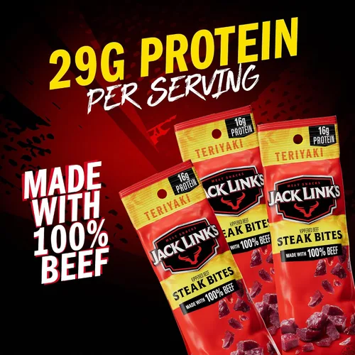 Vista 5 de Frito Lay Jack Link's Steak Bites - Paquete variado (8 unidades)