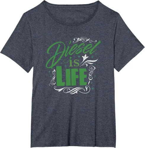 Vista 28 de Diesel is Life Roll Coal Diesels Truckers Smoke Camiseta Negro