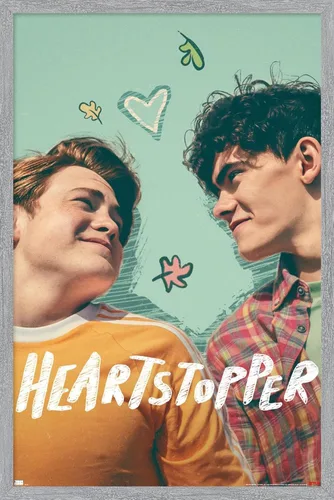 Vista 16 de Trends International Netflix Heartstopper: Temporada 1 - Póster de pared de una hoja Versión enmarcada Barnwood