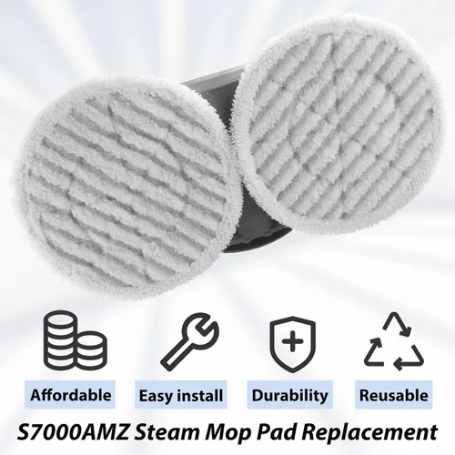 Vista 6 de 10 paquetes actualizados S8201 S8001 S7001 S7201 S7005 almohadillas de repuesto para fregona de vapor Shark S7000 Series, S7000 S7000AMZ S7001TGT