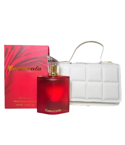 Vista 2 de CAMERATA D'LUJO ESTUCHE DE REGALO (PERFUME+CARTERA) (Cartera Blanca/Blanco Puro)