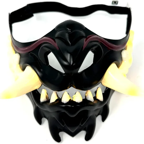 Vista 11 de Máscara de media cara metálica LED estilo steampunk para disfraz de Halloween, fiesta de cosplay