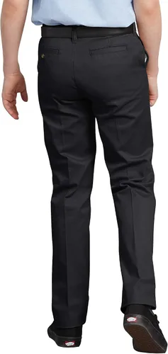 Vista 2 de Dickies Pantalón pequeño Flexwaist delgado elástico para niño, Caqui