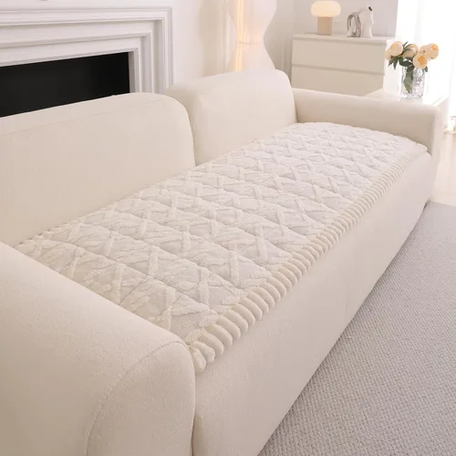 Vista 14 de DREAMINGO Fundas de sofá para mascotas, fundas antideslizantes y mullidas para sofá de perro, lavables geométricas jacquard, protector de cojín 1#