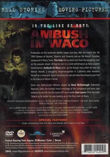 Vista 2 de In The Line Of Duty Ambush In Waco DVD