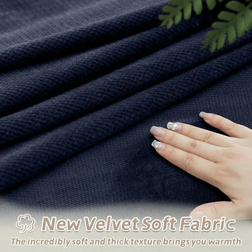 Vista 227 de Arfntevss Fundas de sofá seccional reclinable de terciopelo, Funda de sofá seccional de esquina para sofá reclinable, Funda elástica suave