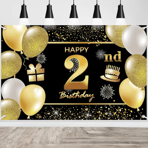 Vista 23 de Cartel de 1er feliz cumpleaños - Decoraciones para fiesta de cumpleaños de hombres