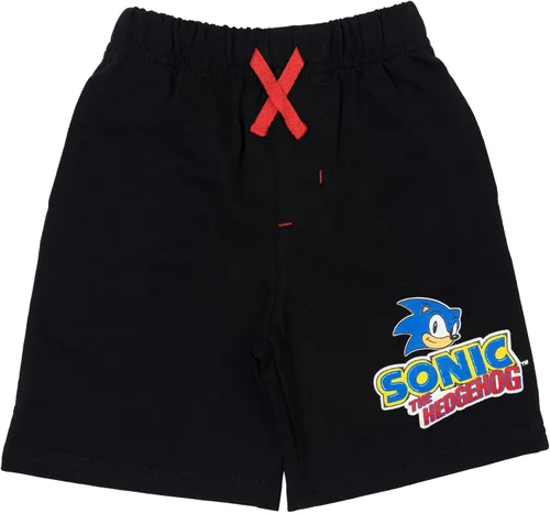 Vista 5 de SEGA Sonic The Hedgehog Knuckles The Tails - Paquete de 3 pantalones cortos