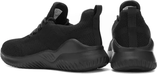 Vista 3 de Zapatillas de tenis para correr para hombre, suela suave de malla transpirable ligera
